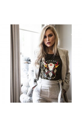 Dames - Buffalo shirt groen